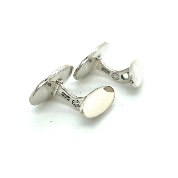Georg Jensen Estate Mens Cufflinks Silver GJ18 - Picture 4 of 8